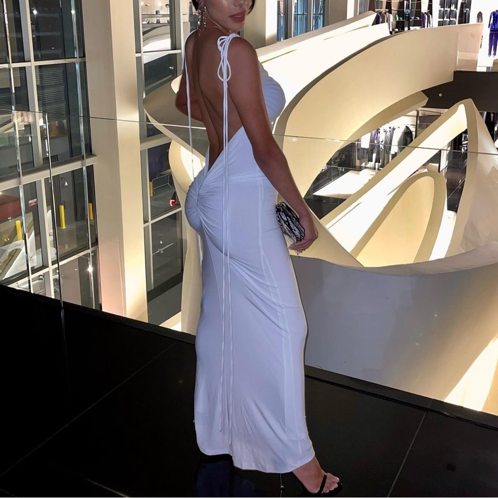 White dress